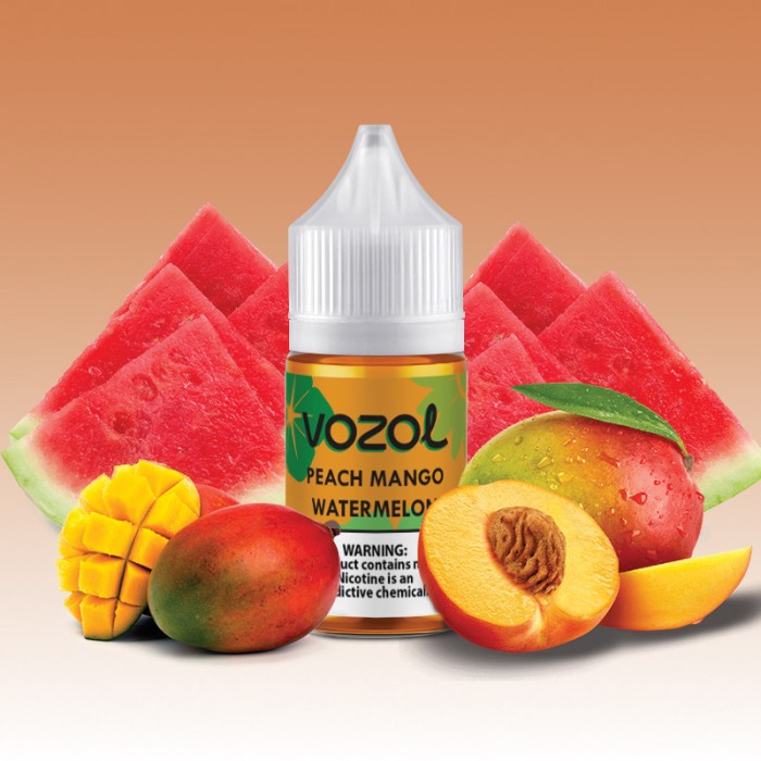 Vozol Bar Peach Mango Watermelon 30 ML Likit  en uygun fiyatlar ile vozolbarlikit.com da! Vozol Bar Peach Mango Watermelon 30 ML Likit özellikleri, fiyatı, incelemesi, yorumları ve taksit seçenekleri için hemen tıklayın!